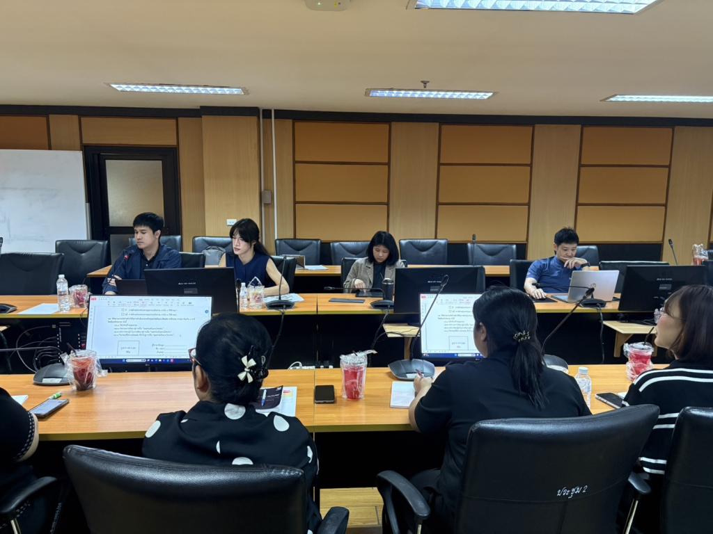 สำนักงานเลขานุการกรม กรมส่งเสริมอุตสาหกรรม ประชุมคณะทำงานฯ ครั้งที่1/2569