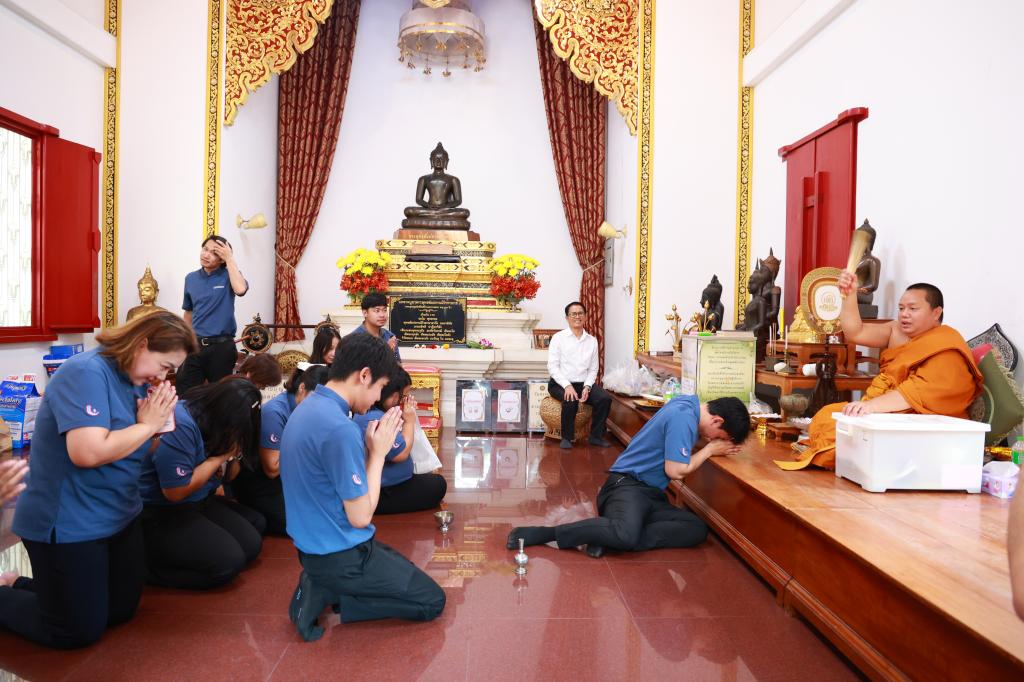 สำนักงานเลขานุการกรม กรมส่งเสริมอุตสาหกรรม จัดกิจกรรม “ศาสนา และศรัทธาของชาว สล.กสอ.” มุ่งส่งเสริมคุณธรรมจริยธรรม พร้อมปันน้ำใจแด่พระภิกษุสงฆ์อาพาธ