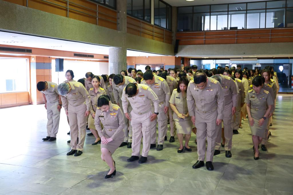 สำนักงานเลขานุการกรม กรมส่งเสริมอุตสาหกรรม จัดพิธีปฏิญาณตนเป็นข้าราชการที่ดี ของ กสอ. เนื่องในวันข้าราชการพลเรือน ประจำปี 2569