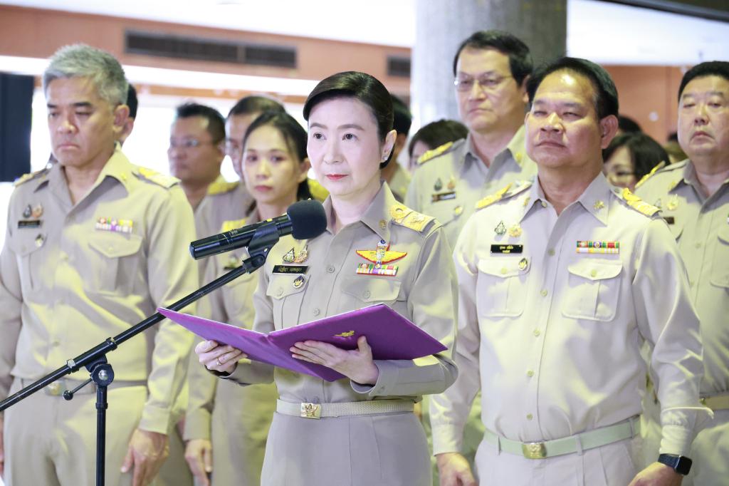 สำนักงานเลขานุการกรม กรมส่งเสริมอุตสาหกรรม จัดพิธีปฏิญาณตนเป็นข้าราชการที่ดี ของ กสอ. เนื่องในวันข้าราชการพลเรือน ประจำปี 2569
