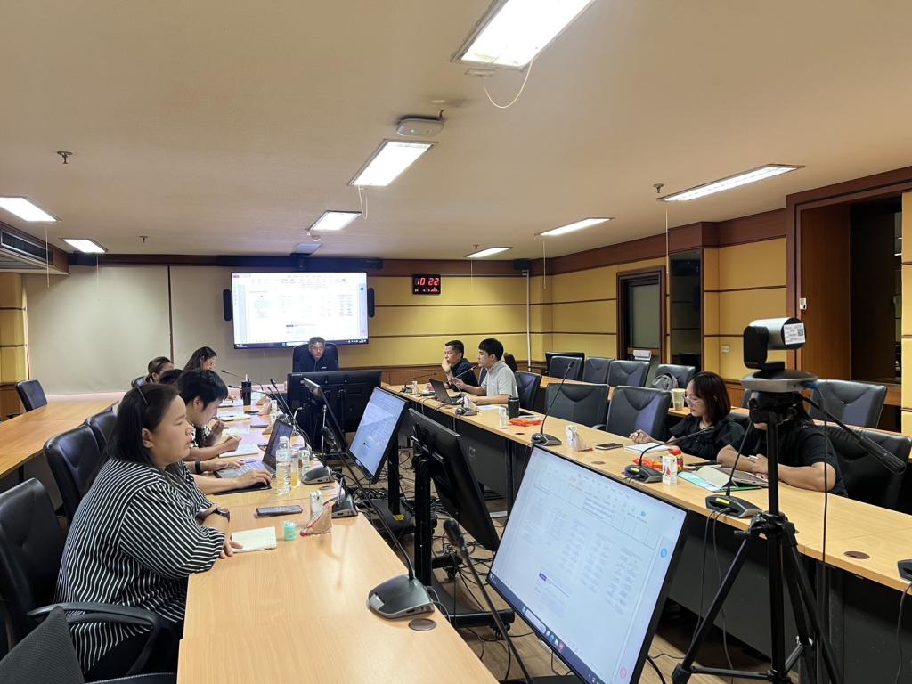 สำนักงานเลขานุการกรม กรมส่งเสริมอุตสาหกรรม ประชุมคณะทำงานฯ เพื่อติดตามผล และคัดเลือกคนดี สล.กสอ. 2569