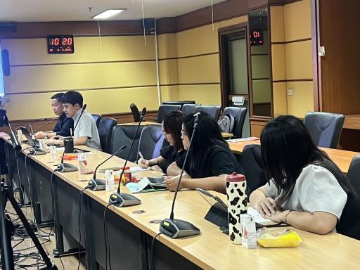 สำนักงานเลขานุการกรม กรมส่งเสริมอุตสาหกรรม ประชุมคณะทำงานฯ เพื่อติดตามผล และคัดเลือกคนดี สล.กสอ. 2569